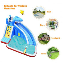 Load image into Gallery viewer, Inflatable Water Slide Shark Bounce House Castle without Blower
