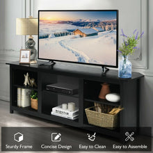 Load image into Gallery viewer, 2-Tier Entertainment Media Console Center-Black
