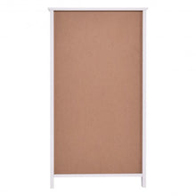 Load image into Gallery viewer, White Storage Cabinet Bathroom Organizer
