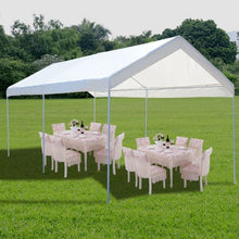 Load image into Gallery viewer, 10 x 20 Steel Frame Portable Car Canopy Shelter
