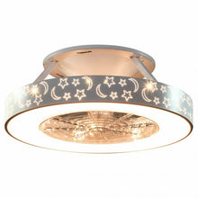 Load image into Gallery viewer, 23&quot; Mount Ceiling Fan w/ LED Light &amp; Remote Control
