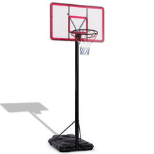 Load image into Gallery viewer, 10&#39; Height Adjustable Hoop Stand Basketball Backboard w/ Wheels
