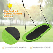 Load image into Gallery viewer, 60" Saucer Surf Outdoor Adjustable Swing Set-Green
