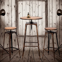 Load image into Gallery viewer, 3 pcs Antique Table and Chairs Set
