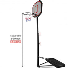 Load image into Gallery viewer, 43&quot; Indoor/Outdoor Height Adjustable Basketball Hoop
