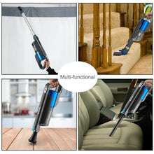 Load image into Gallery viewer, Handheld Stick Vacuum Cleaner with Detachable Battery &amp; Filtration-Blue
