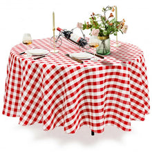 Load image into Gallery viewer, 2 Pcs Stain Resistant and Wrinkle Resistant Table Cloth-Red
