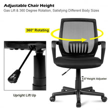 Load image into Gallery viewer, Lumbar Support Adjustable Rolling Swivel  Mesh Office Chair
