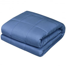 Load image into Gallery viewer, 10 lbs Premium Cooling Heavy Weighted Blanket-Blue
