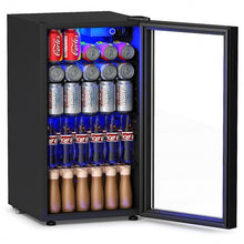 Load image into Gallery viewer, 120 Can Beverage Mini Refrigerator w/ Glass Door
