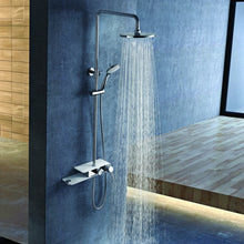 Load image into Gallery viewer, Stainless Steel Panel Rainfall Shower Column w /Hand Shower
