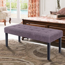 Load image into Gallery viewer, Stylish Durable Linen Ottoman Bench
