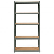 Load image into Gallery viewer, 35.5&quot; x 71&quot; Adjustable 5-Layer 2000 lbs Capacity Tool Shelf -Gray
