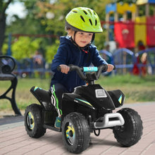 Load image into Gallery viewer, 6V Kids Electric ATV 4 Wheels Ride-On Toy -Black
