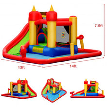 Load image into Gallery viewer, Inflatable Water Slide Jumping Bounce House with 740 W Blower
