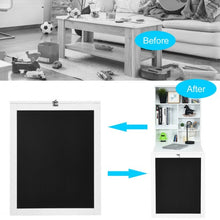Load image into Gallery viewer, Convertible Wall Mounted Table with A Chalkboard-White
