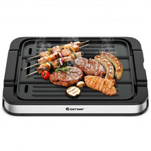 Load image into Gallery viewer, 1500W Smokeless Indoor Grill Electric Griddle with Non-stick Cooking Plate
