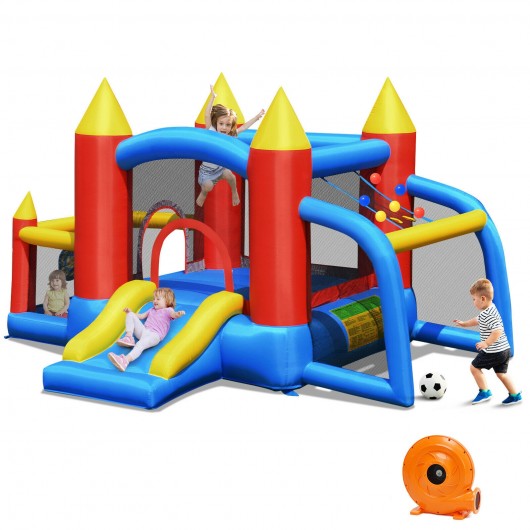 Kid Inflatable Bounce House Slide Jumping Castle