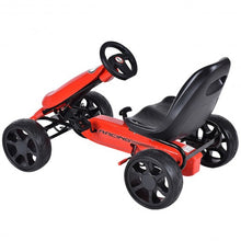 Load image into Gallery viewer, Outdoor Kids 4 Wheel Pedal Powered Riding Kart Car-Red
