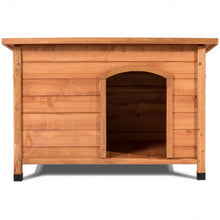 Load image into Gallery viewer, Wood Weather Resistant Home Outdoor Ground Dog House-XL
