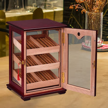 Load image into Gallery viewer, 150 Cigars Display Humidor Storage Cabinet with Hygrometer
