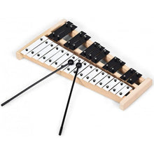 Load image into Gallery viewer, 27 Note Glockenspiel Xylophone with 2 Rubber Mallets
