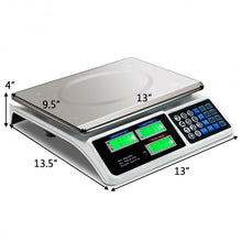 Load image into Gallery viewer, 66 lbs Digital Weight Scale Retail Food Count Scale
