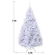Load image into Gallery viewer, 6&#39; / 7.5&#39; / 9&#39; Hinged Artificial Christmas Tree with Metal Stand-7.5&#39;
