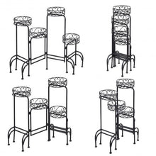 Load image into Gallery viewer, 4 in 1 Heavy Duty Metal Display Pot Plant Stand
