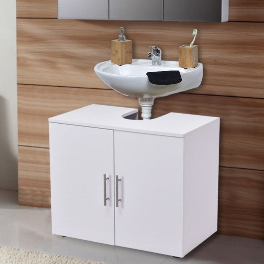 Non Pedestal Under Sink Bathroom Storage Vanity