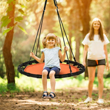 Load image into Gallery viewer, 40" Flying Saucer Round Swing Kids Play Set-Orange

