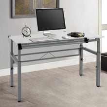 Load image into Gallery viewer, Adjustable Art Craft Drawing Drafting Desk with Dual Top
