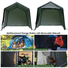 Load image into Gallery viewer, 8&#39; x 14&#39; Patio Car Tent Carport Storage Shelter Shed Canopy
