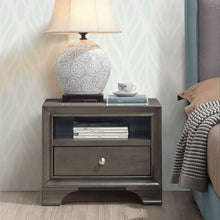 Load image into Gallery viewer, Nightstand Sofa Side Table End Table Storage Drawer -Gray
