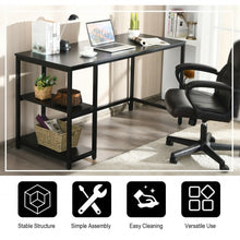 Load image into Gallery viewer, 47&quot;/55&quot; Computer Desk Office Study Table Workstation Home w/ Adjustable Shelf-L
