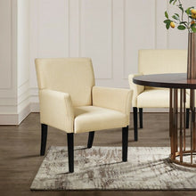 Load image into Gallery viewer, Executive Guest Chair Reception Waiting Room Arm Chair-Beige
