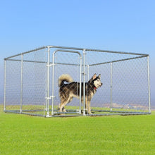 Load image into Gallery viewer, 7.5&#39; x 7.5&#39; Pet Dog Run House Kennel
