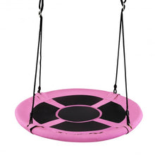 Load image into Gallery viewer, 40" Flying Saucer Tree Swing Indoor Outdoor Play Set-Pink

