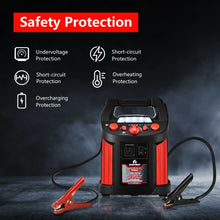Load image into Gallery viewer, Jump Starter Air Compressor Power Bank Charger with LED Light and DC Outlet
