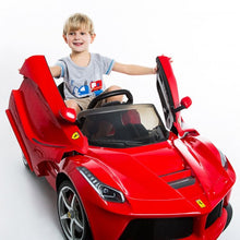 Load image into Gallery viewer, 12 V LaFerrari Kids Ride on Car w/ RC + MP3 + LED Lights
