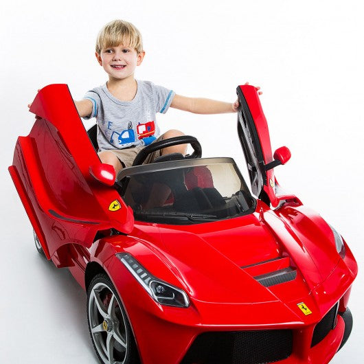 12 V LaFerrari Kids Ride on Car w/ RC + MP3 + LED Lights