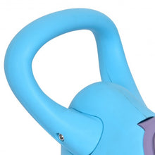 Load image into Gallery viewer, 3 in 1 Storage Kids Kick Wheel Scooter w/ Adjust Handle Bar-Blue
