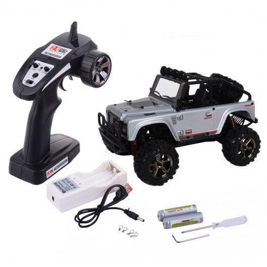Silver 1:22 2.4G 4WD High Speed RC Desert Buggy Truck