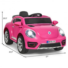 Load image into Gallery viewer, Kids Electric Ride On Car Battery Powered -Pink
