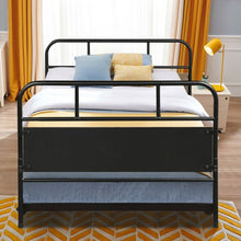 Load image into Gallery viewer, Twin Daybed and Trundle Frame Set Trundle Day Bed
