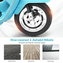 Load image into Gallery viewer, 6V Kids Ride On Vespa Scooter Motorcycle for Toddler-Light Blue
