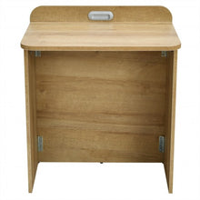 Load image into Gallery viewer, Folding Space Saving Computer/  Laptop Desk Table Workstation with Handle
