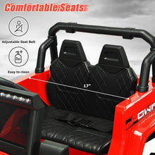 Load image into Gallery viewer, 12V Kids Ride-on Jeep Car with 2.4 G Remote Control-Red
