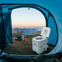 Load image into Gallery viewer, 5.3 Gallon 20 L Portable Potty Commode for RV Camping Indoor Outdoor
