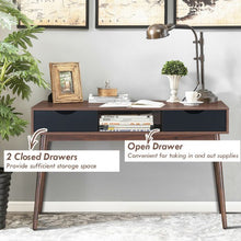 Load image into Gallery viewer, Computer Desk PC Laptop Writing Table with Drawers &amp; Shelf
